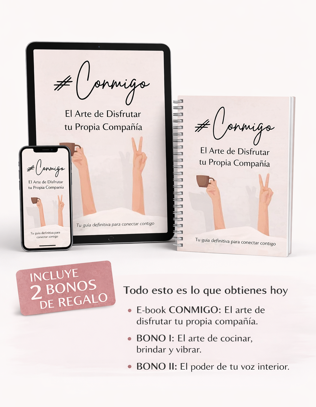 CONMIGO - El Arte de Disfrutar tu Propia Compañía + 2 BONOS DE REGALO
