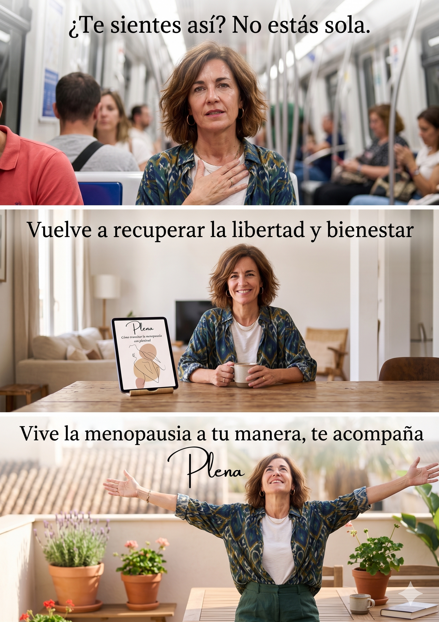 PLENA - Recupera el control de tu cuerpo y tu mente durante la MENOPAUSIA + 4 BONOS DE REGALO